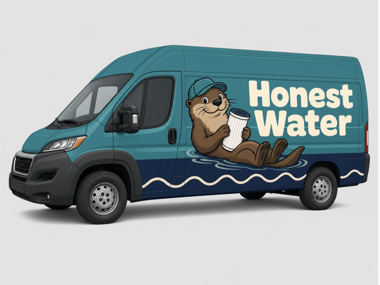 Honest Water service van