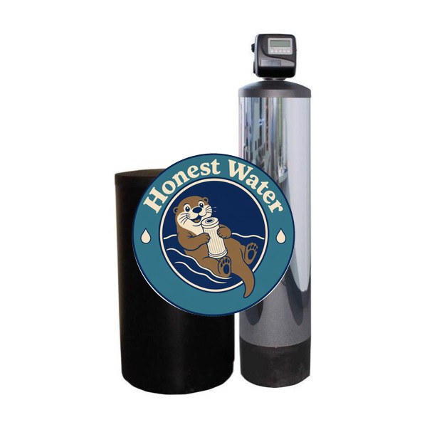 Ultimate Premium 50K softener with chrome mineral tank and brine tank
